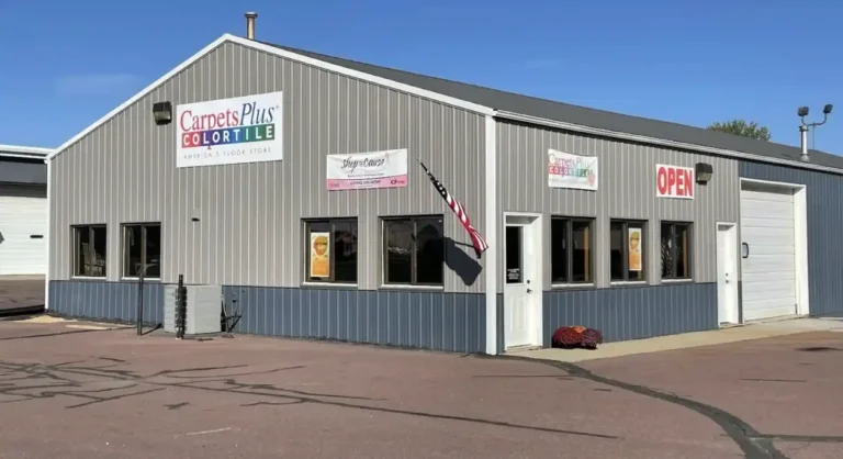 front of CarpetsPlus of Fairmont store